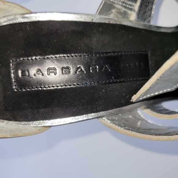 Barbara Bui Silver Heels - Picture 7 of 8